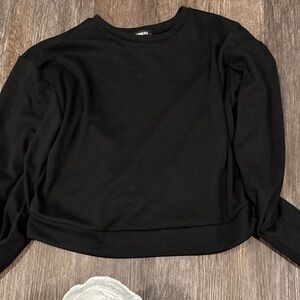 Black Long Sleeve Top